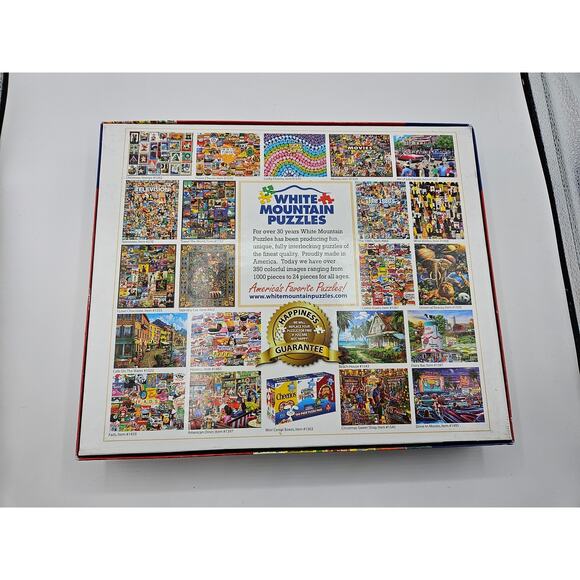 White Mountain Puzzle JUST ADD WATER Koolaid 24"x30" Size 1000 Pc‎ - Picture 4 of 5
